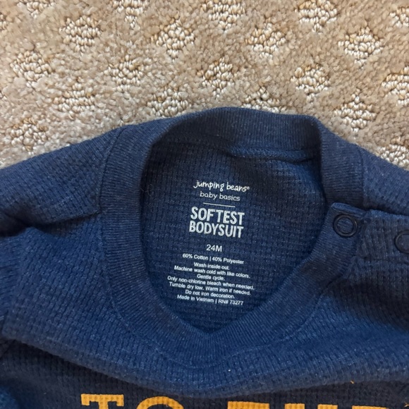 Jumping Beans “To the Moon and Back” Bodysuit - Picture 6 of 6